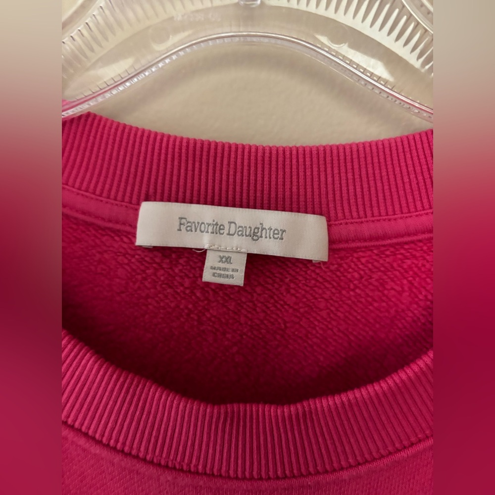 Favorite Daughter Vibrant Pink Crewneck - Picture 2 of 2